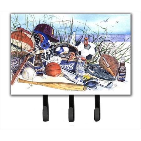 Carolines Treasures Sports on the Beach Leash Holder or Key Hook 1011TH68